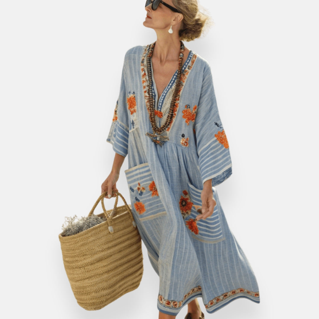 Margaux | Abito kaftano minimalista e fresco