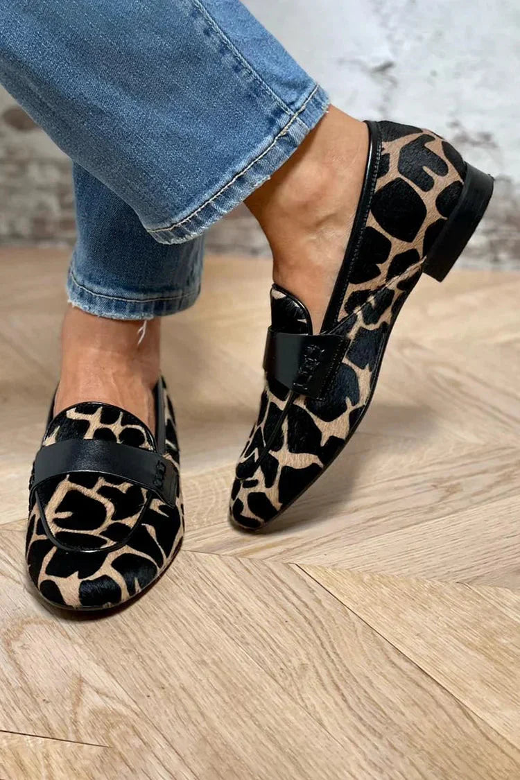 Hélène™ | Mocassino Leopardo