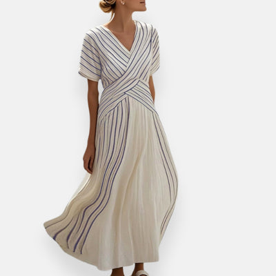 Filippine | Abito fluido a righe