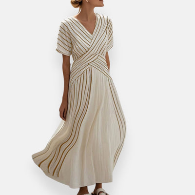 Filippine | Abito fluido a righe