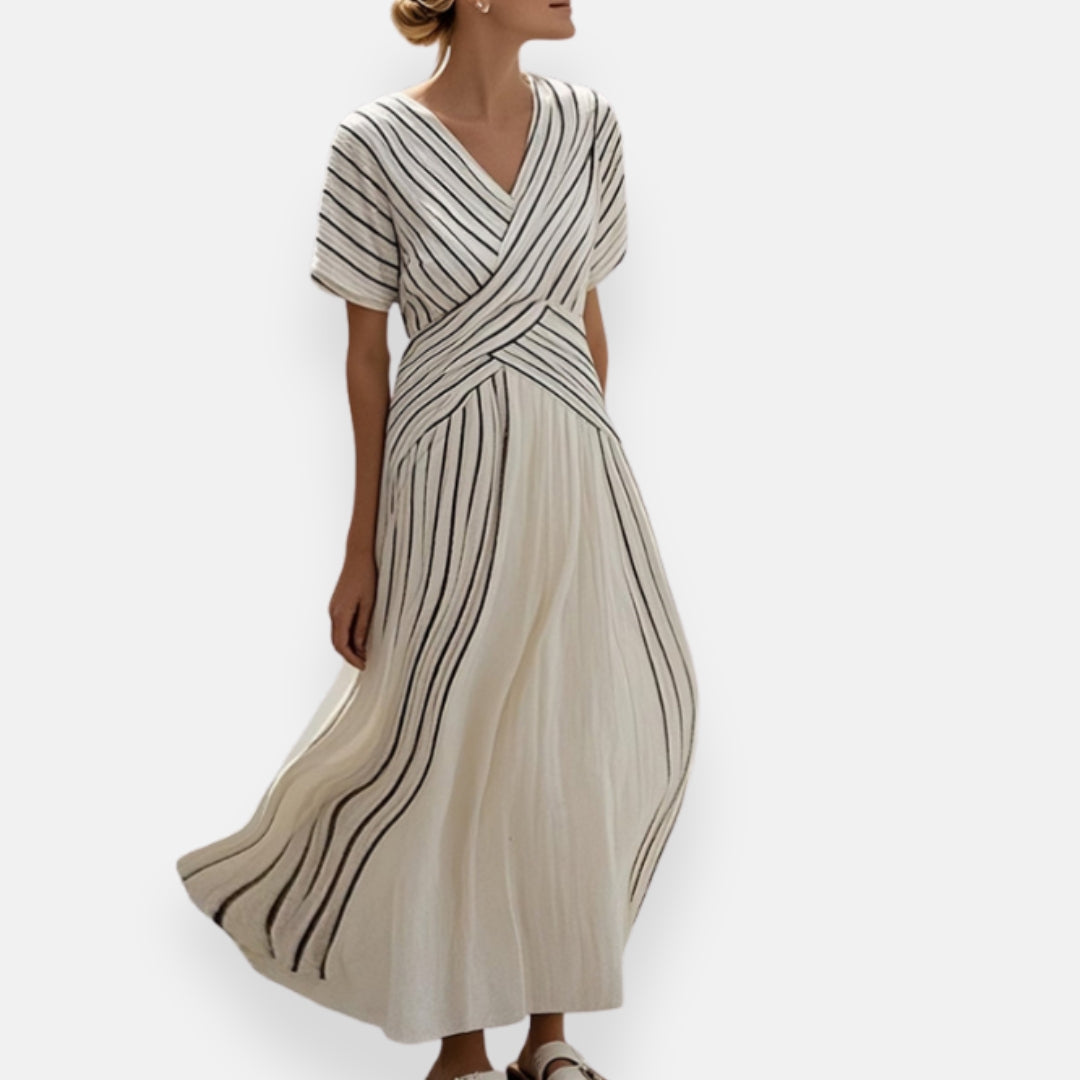 Filippine | Abito fluido a righe