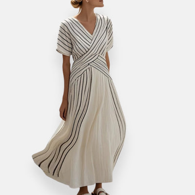 Filippine | Abito fluido a righe