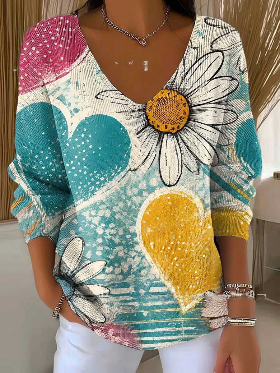 HELENE | Maglione a collo a V