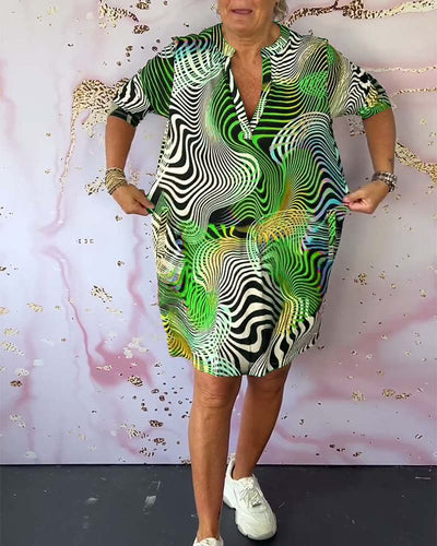 Sonya™ | Leggero Abito Camicia con Cintura