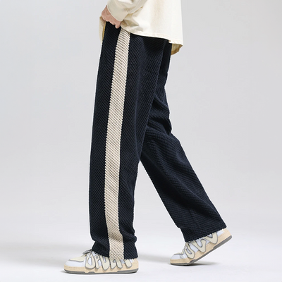 Pantaloni Jogger in Corduroy a Coste Waffle