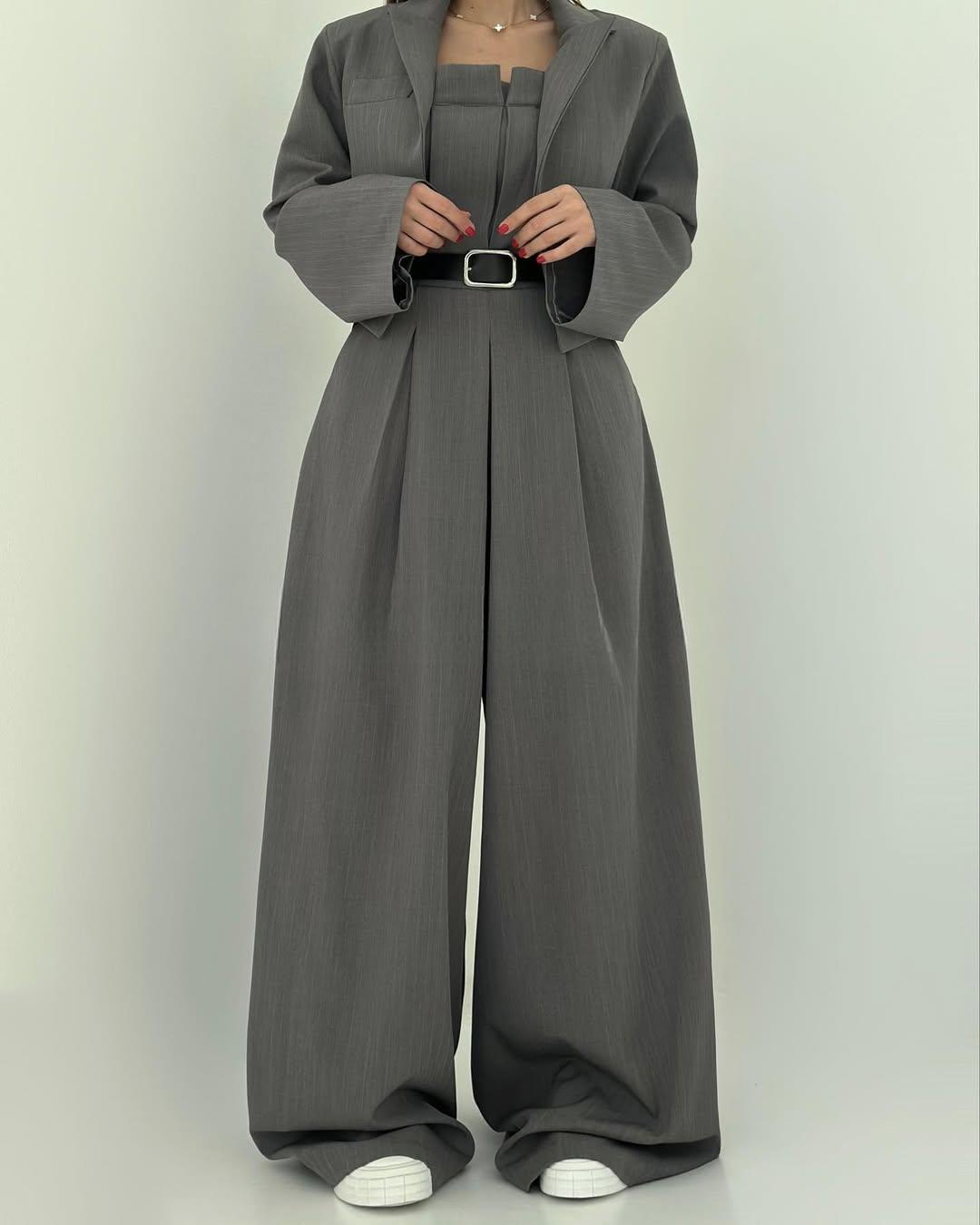 LORANO™ -Completo Donna Bustier + Giacca – Stile Elegante & Trendy