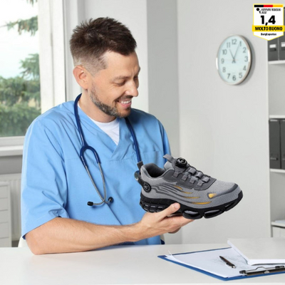 SafeStep - scarpa di sicurezza ergonomica e antidolorifica - Certificata secondo EN ISO 20345