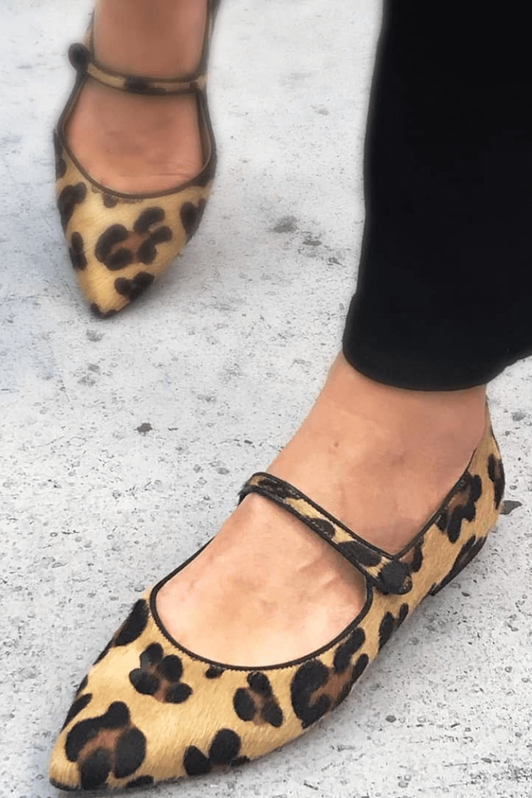 Pauline™ | Décolleté Leopardo