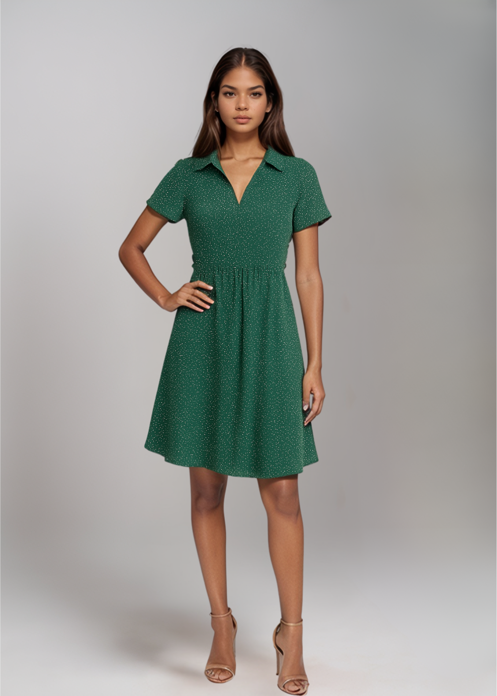 Yara™ | Leggero Abito Minigonna a Pois