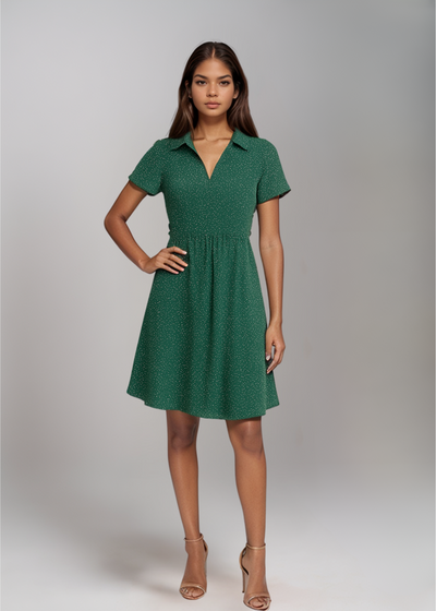 Yara™ | Leggero Abito Minigonna a Pois