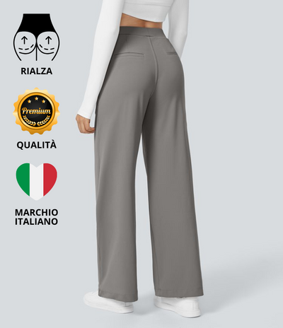 Pantaloni Svasati ColaTek Air™ con Vita Alta e Tasche con Zip Laterali