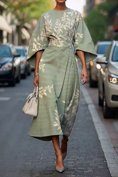 Celeste™ | Elegante Vestito Floreale