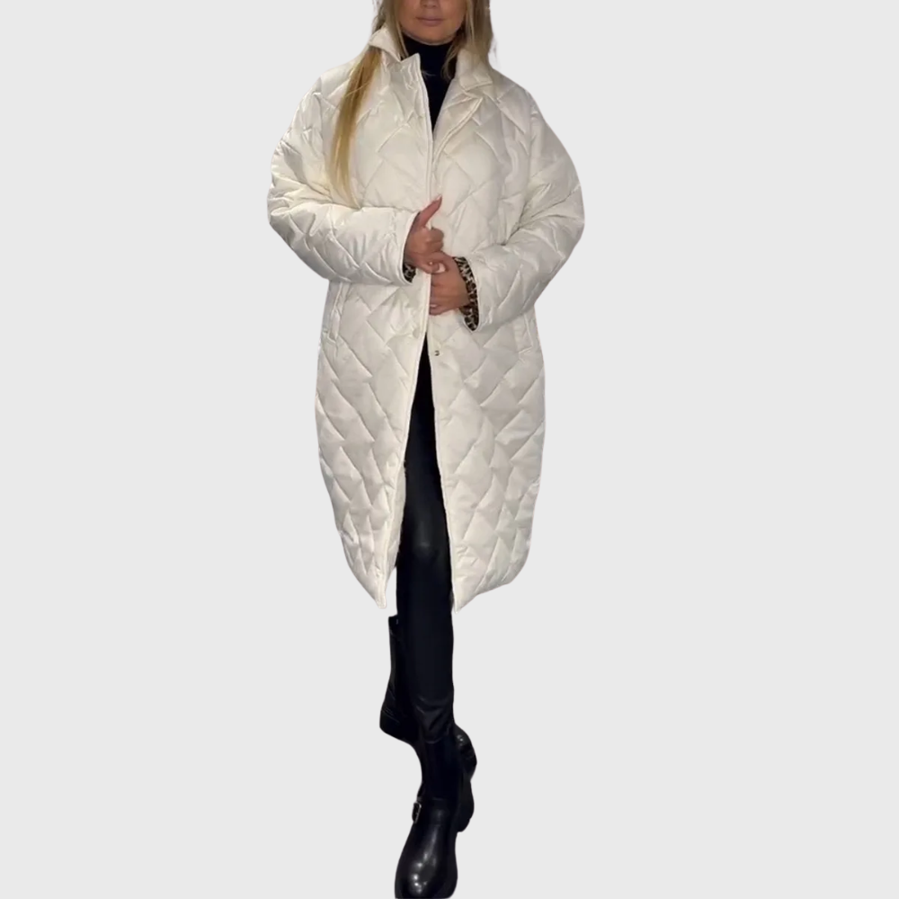 Cappotto trapuntato reversibile