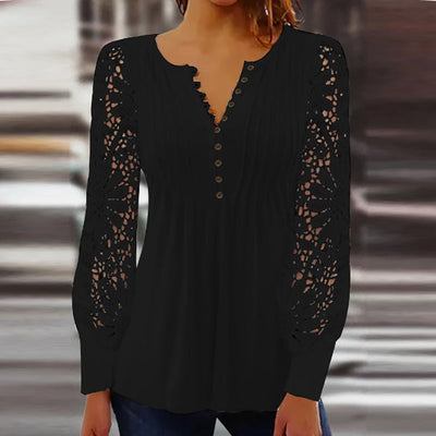 Kathy™ | Elegante Camicia a Maniche Lunghe