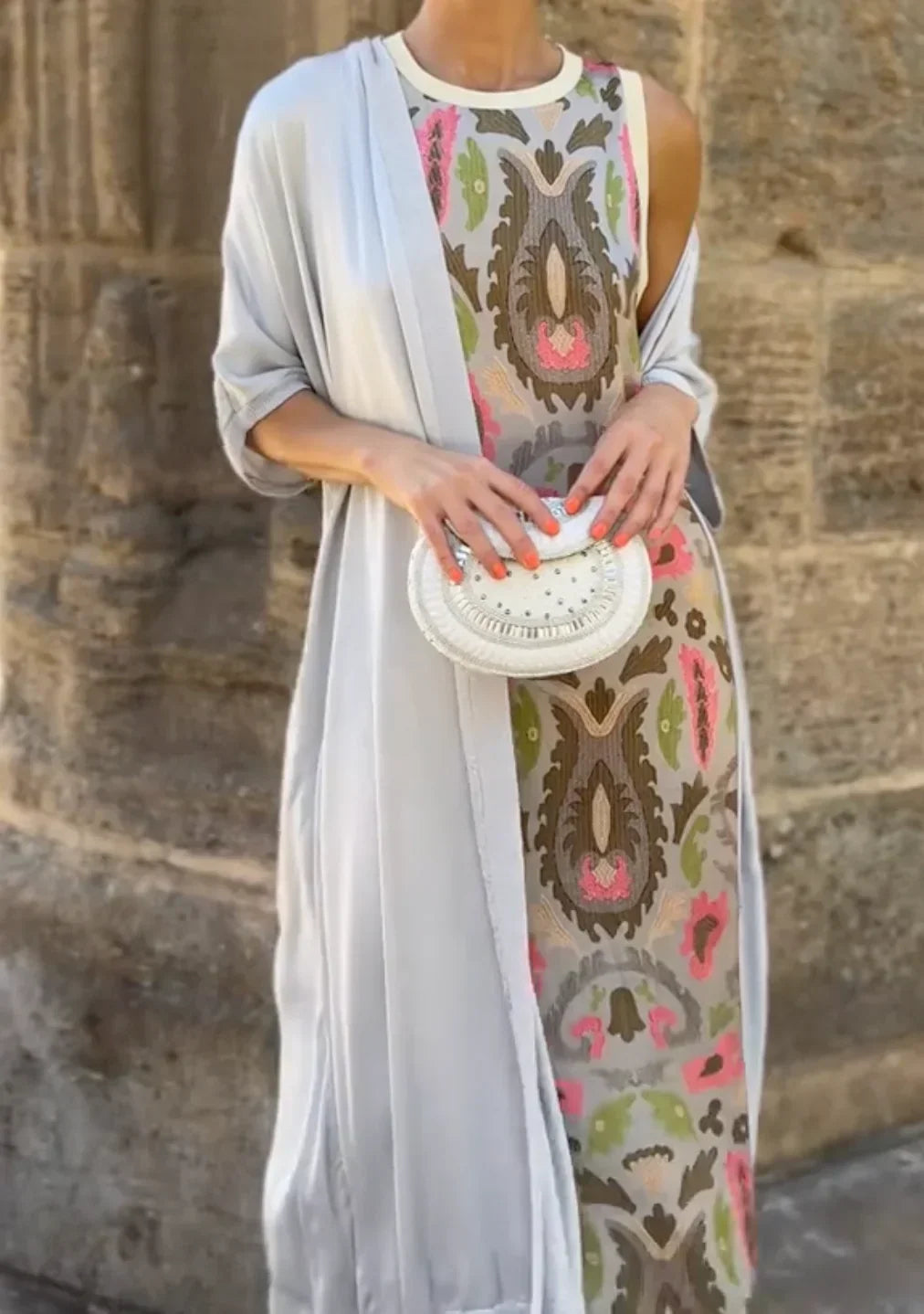 Bella - Completo di due pezzi con stampa dallo stile urbano