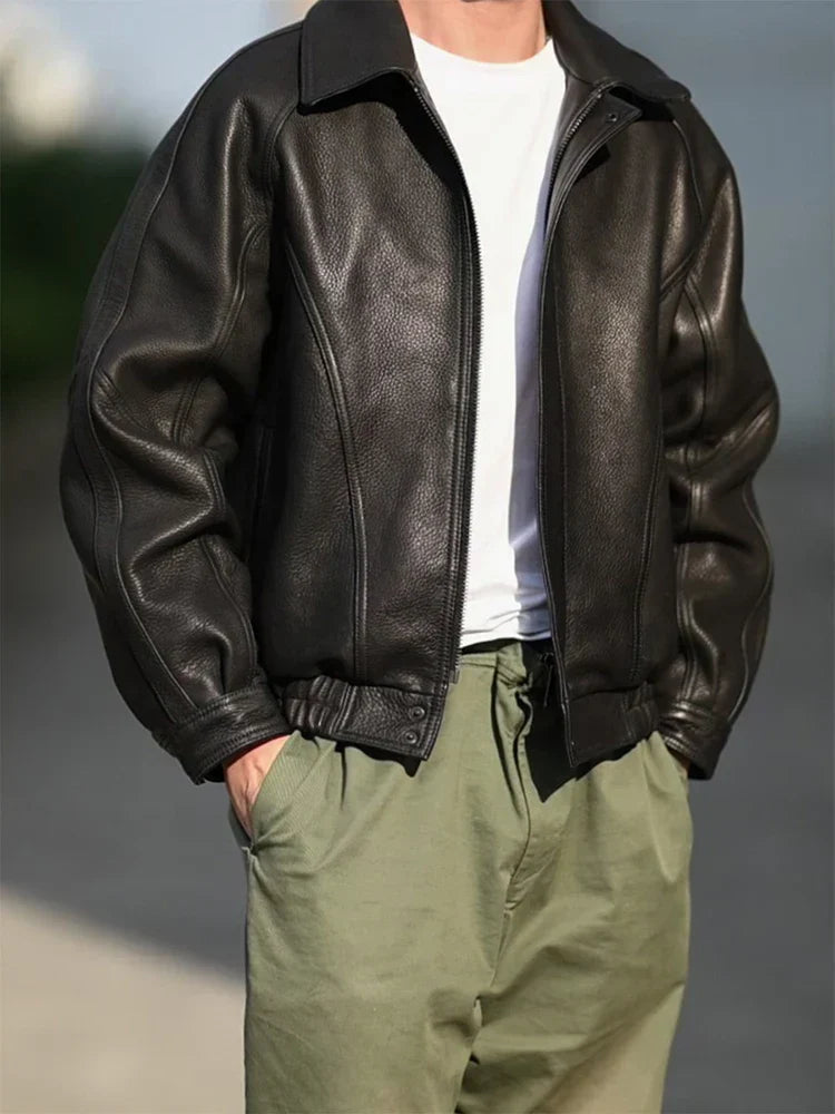 Sacha™ | Giacca In Pelle Vintage
