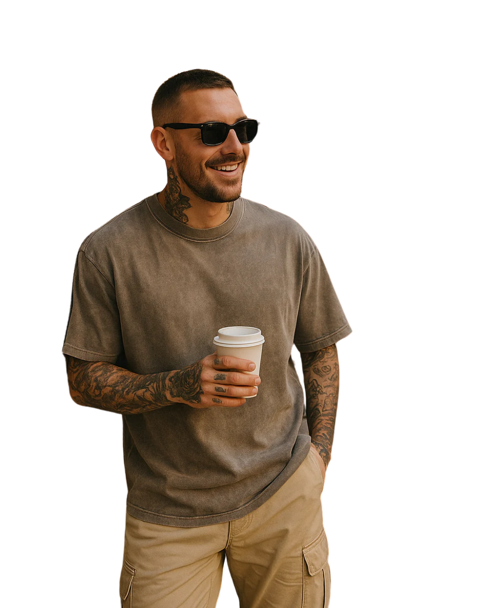 Aldo™ | Set di T-Shirt Oversize in Cotone Casual 3 Pezzi