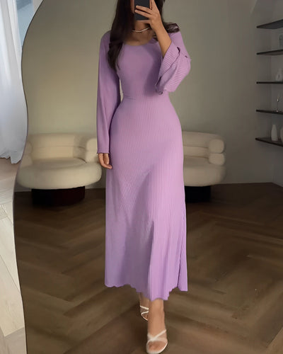 Abito Maxi in Maglia Elegante