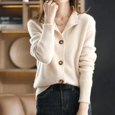 Aria | Cardigan comodo con bottoni