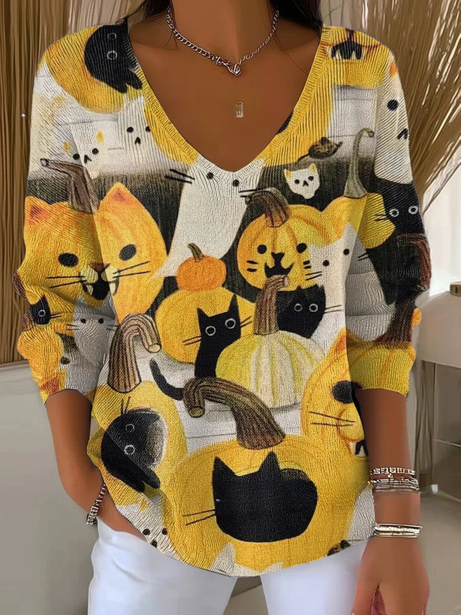 FIRENZE | Maglione a collo a V