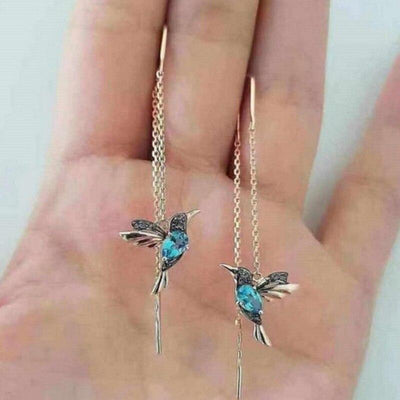 Orecchini Colibrì con Zirconia