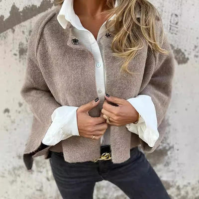 Cappotto Corto In Cashmere