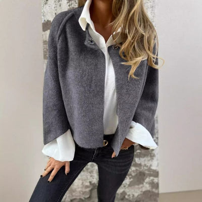 Cappotto Corto In Cashmere