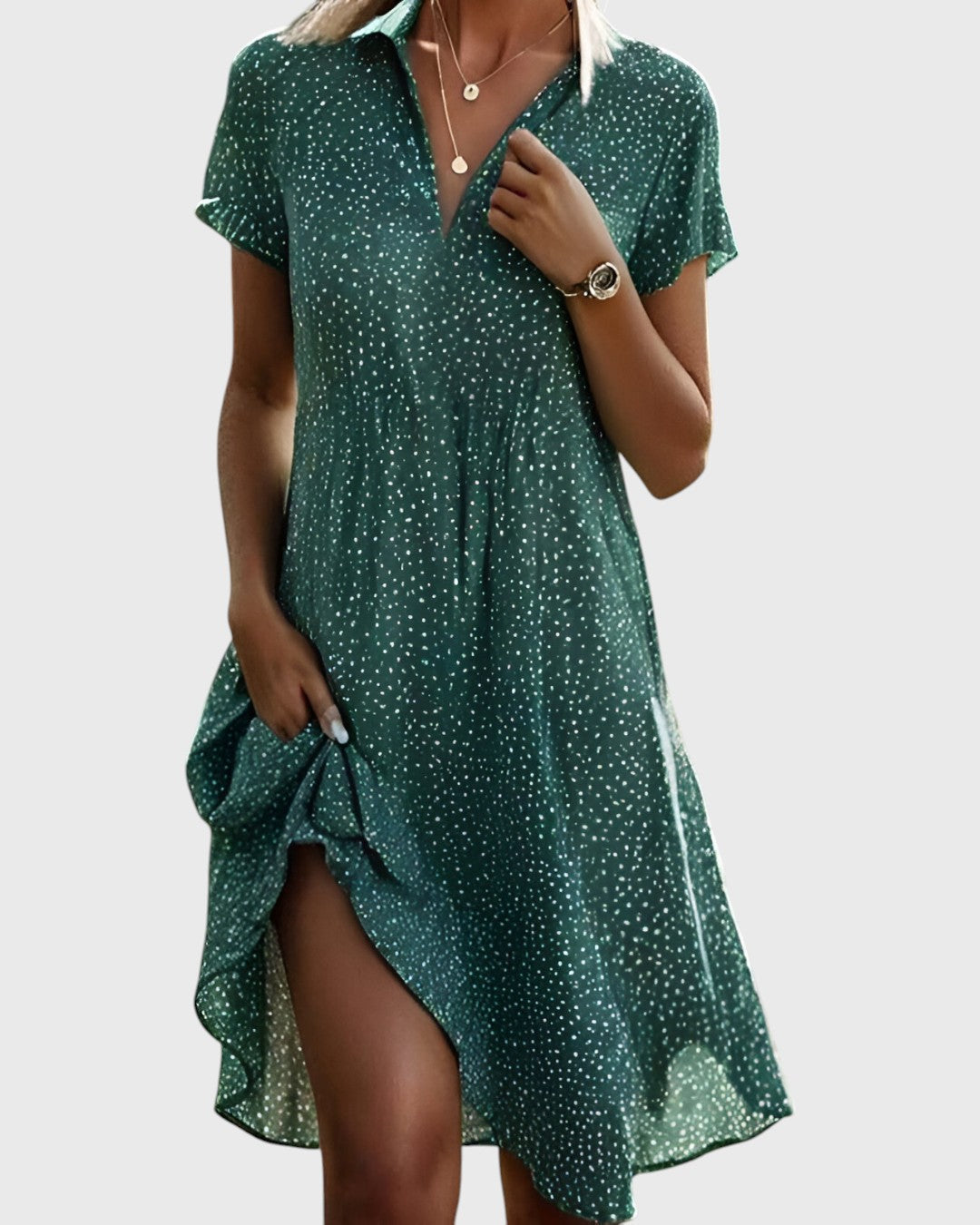 VITTORIA™  | Abito Midi Elegante e Leggero per uno Stile Libero e Sicuro