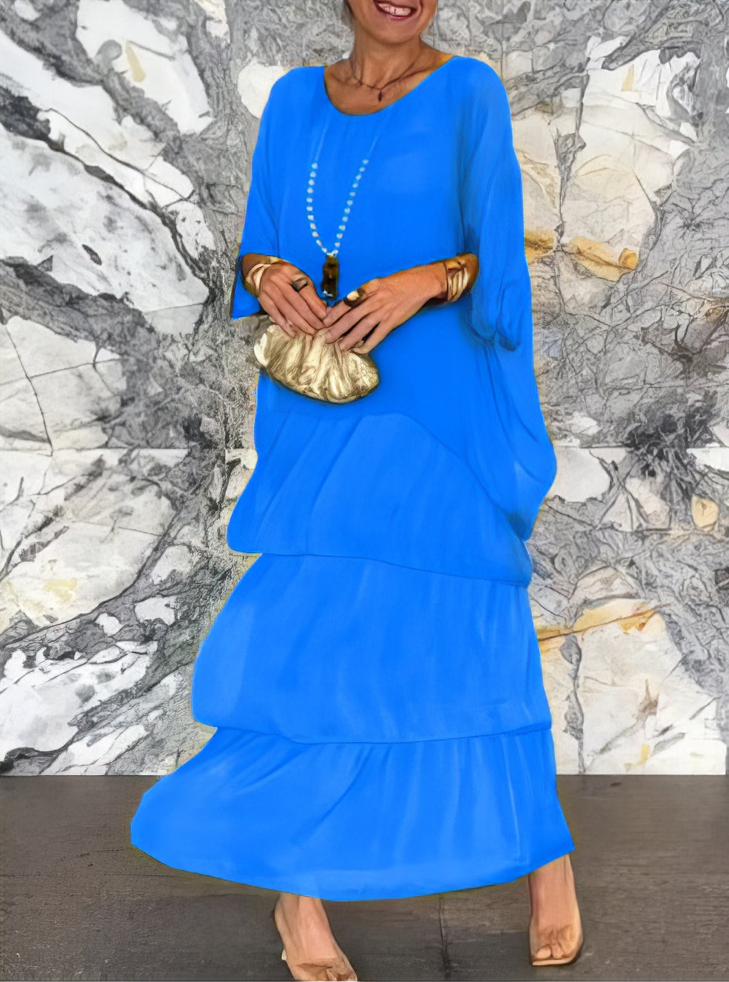 Abito artistico a taglio ampio