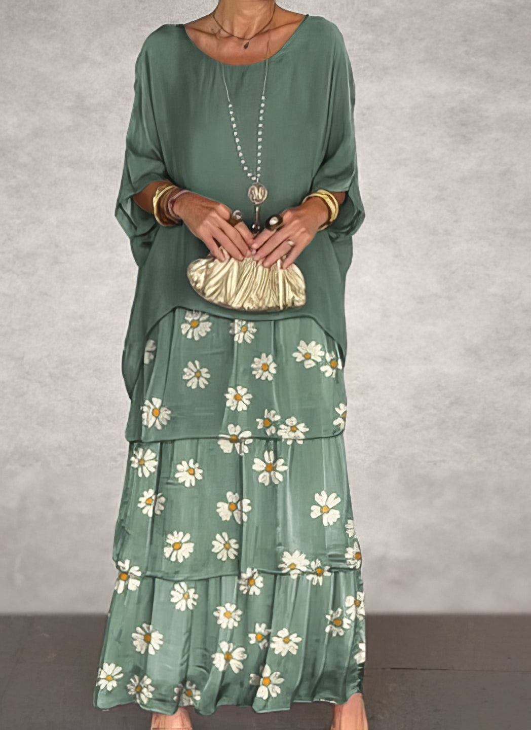 Abito artistico a taglio ampio