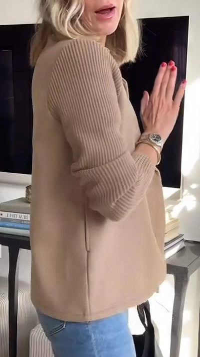 CLAIRE™ | Giacca Cardigan Patchwork