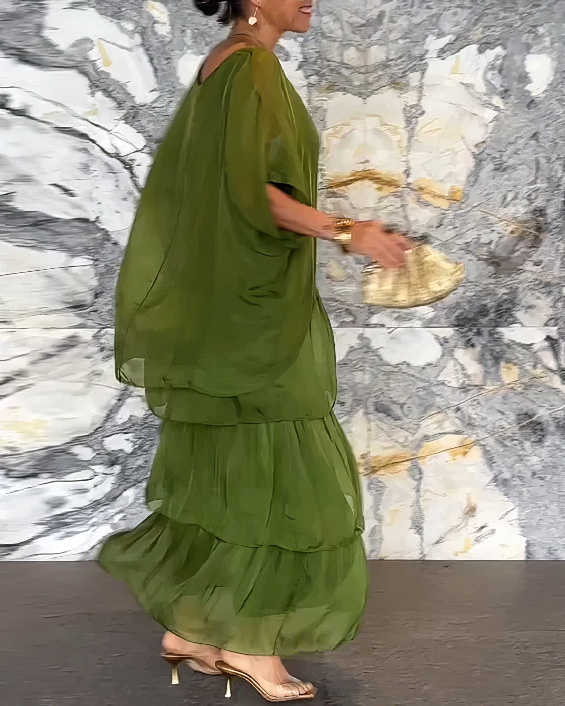 Abito artistico a taglio ampio