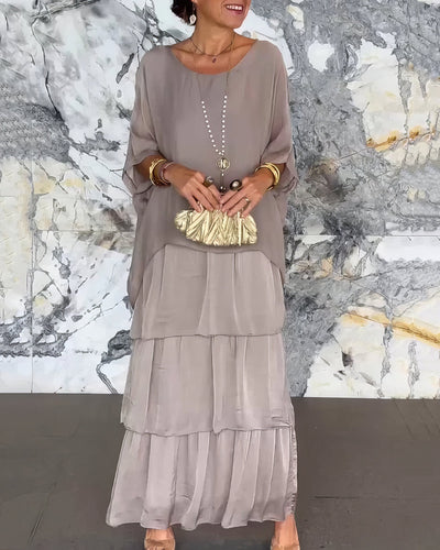 Abito artistico a taglio ampio